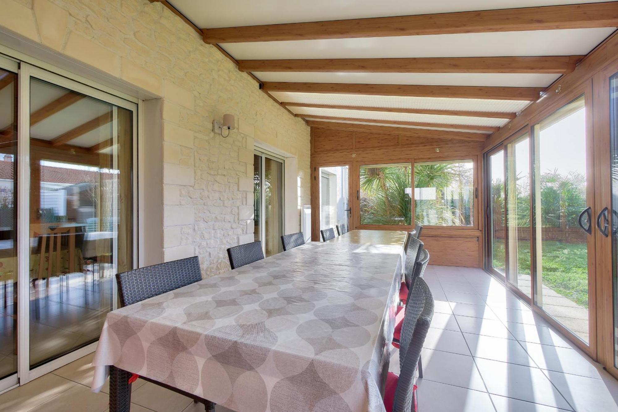 Maison Pour 8 - 5Min De La Plage - Jardin & Veranda Longeville-sur-Mer Esterno foto