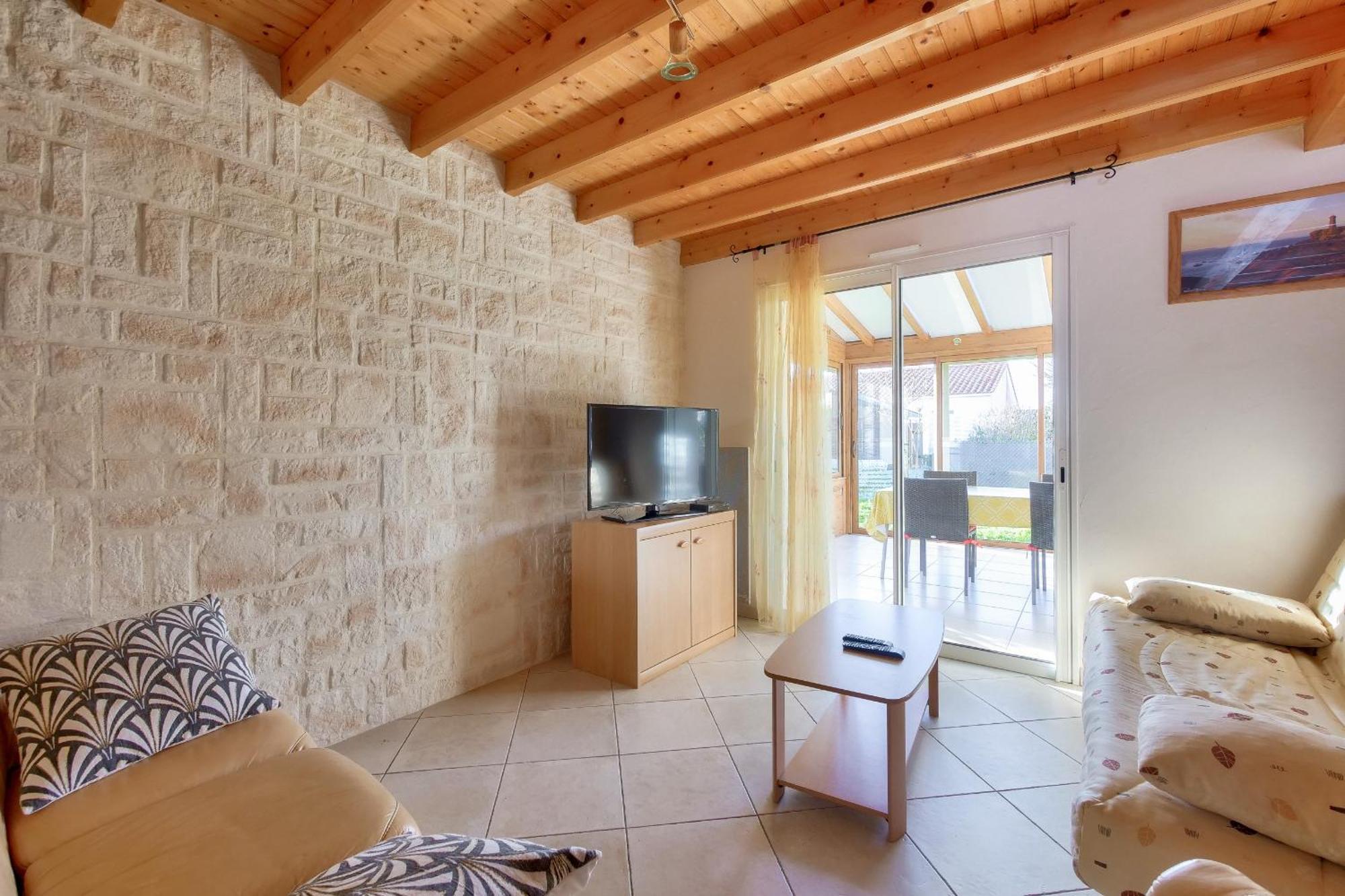 Maison Pour 8 - 5Min De La Plage - Jardin & Veranda Longeville-sur-Mer Esterno foto