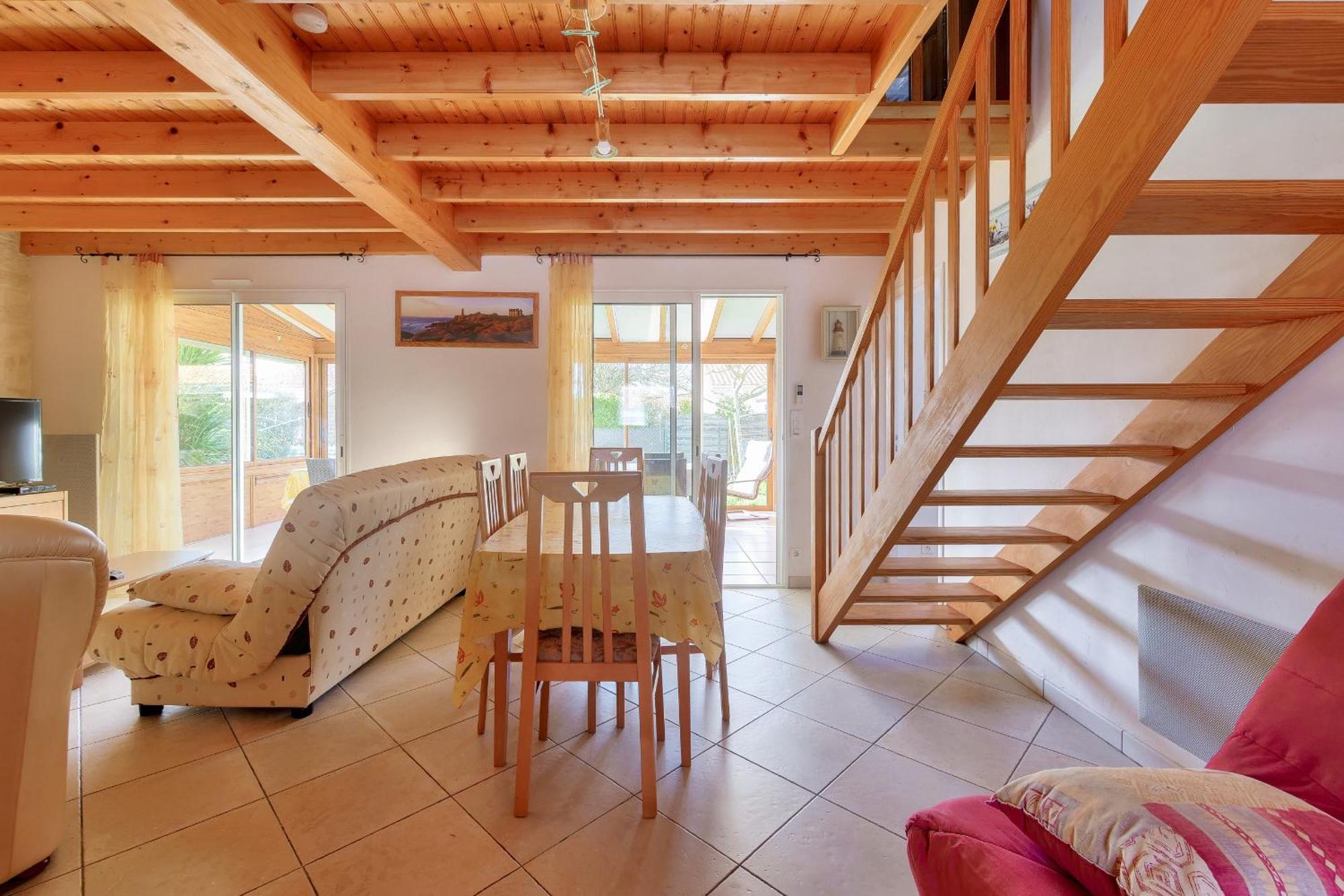 Maison Pour 8 - 5Min De La Plage - Jardin & Veranda Longeville-sur-Mer Esterno foto
