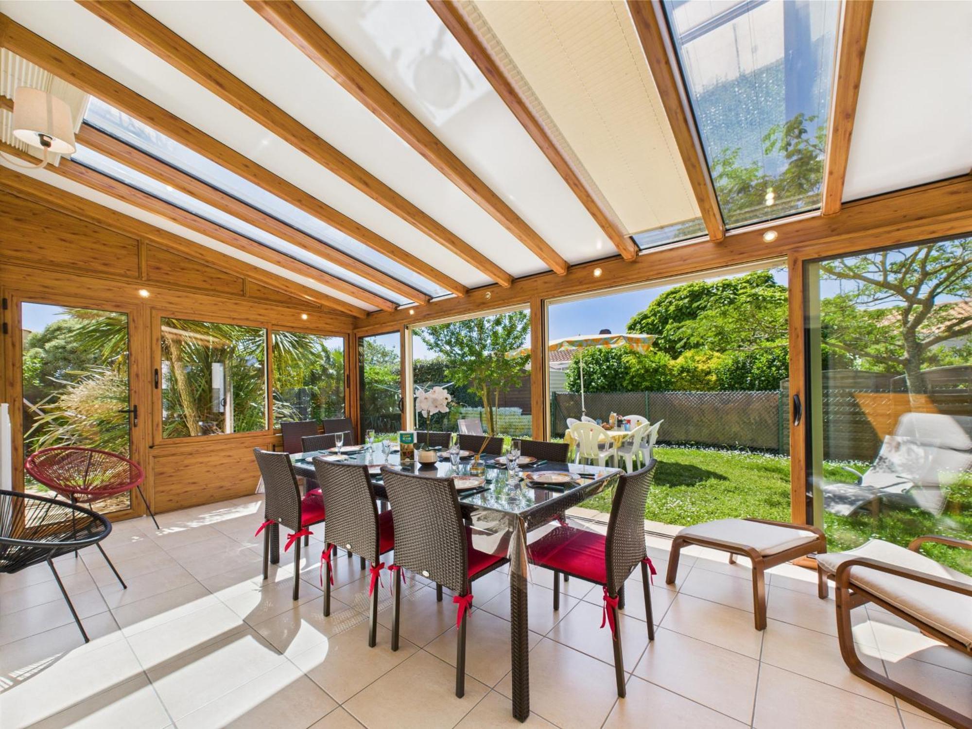 Maison Pour 8 - 5Min De La Plage - Jardin & Veranda Longeville-sur-Mer Esterno foto
