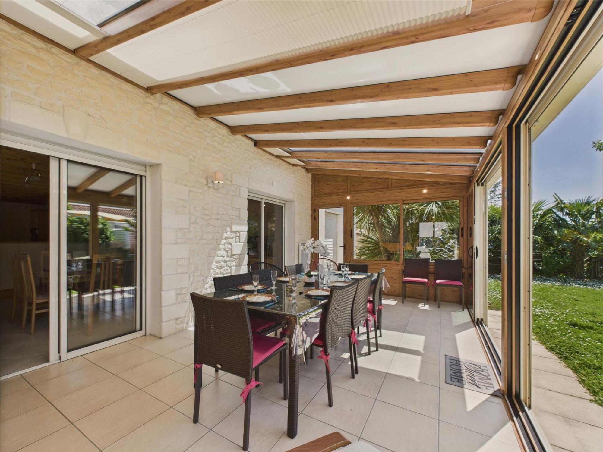 Maison Pour 8 - 5Min De La Plage - Jardin & Veranda Longeville-sur-Mer Esterno foto